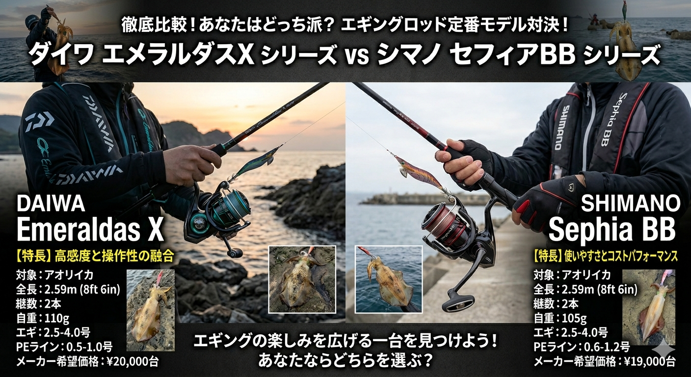 取引中　セフィア　BB エギング　ロッド　リール　セット シマノ 22 セフィア BB エギング セット (S83Mタイプ) / エギング入門