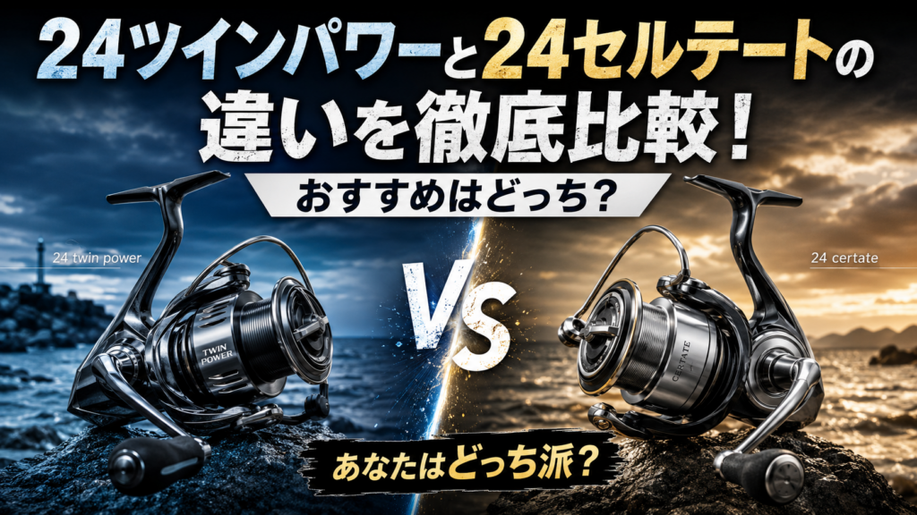 24ツインパワーと24セルテートの違いを徹底比較！おすすめはどっち？